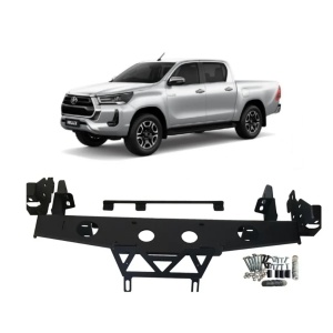 Suportul de troliu dedicat și șuruburile de montaj pentru Toyota Hilux Invincible (2021-2025).