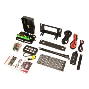Panou de control universal cu 8 butoane pentru accesorii electrice 12V/24V, 1200W, ORE4x4 - Img 4