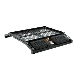 Portbagaj de benă din aluminiu RAM 1500, cu 4 cutii de depozitare, Jusn Design