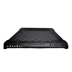 Portbagaj universal plafon pentru overlanding și expediții 98x117x9 cm, negru, AQM4WD S40