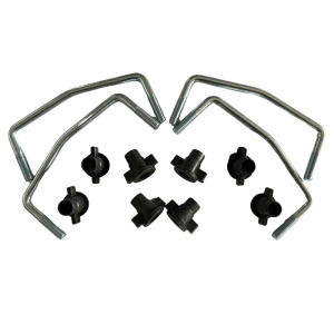 Portbagaj universal plafon pentru overlanding și expediții, negru, 110 x 159 x 9 cm AQM4WD S40