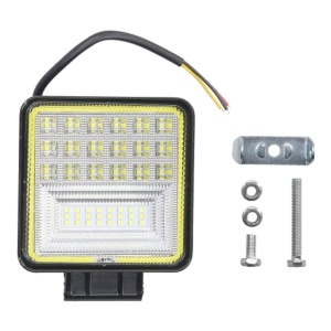 Proiector LED de lucru M-Tech pătrat 42 W, 2880 lm, spot, 12/24 V