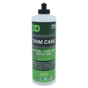 Restaurator Culoare, Protectant Suprafete Cauciuc si Plastic Exterior, Protectie UV, 473 ml, 3DProducts