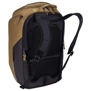 Vedere din spate a rucsacului Thule Paramount de 26L, cu sistemul de prindere ergonomic.