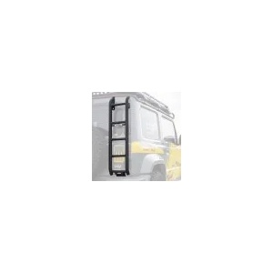 Scara usa spate Suzuki Jimny (2018-prezent) otel negru Go Rhino - Img 2