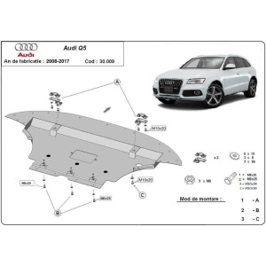 Scut auto metalic Audi