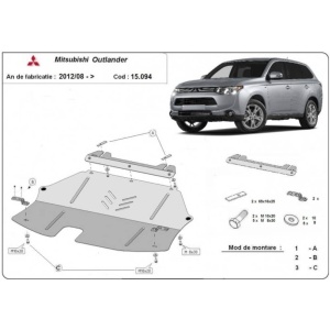 Scut auto metalic Mitsubishi