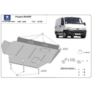 Scut auto metalic Peugeot