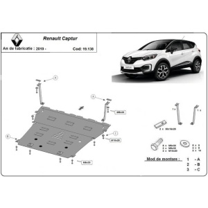 Scut auto metalic Renault