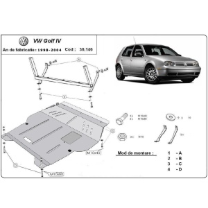 Scut auto metalic Volkswagen