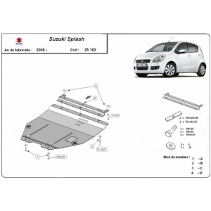 Scut auto Suzuki Splash