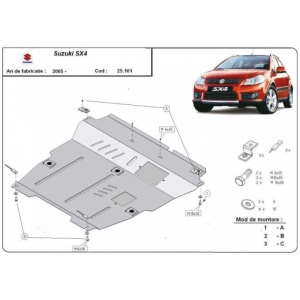 Scut auto Suzuki SX 4 2006 - 2013 - Img 2