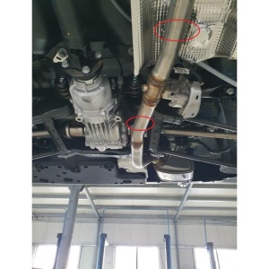 Scut clapeta EGR Dacia