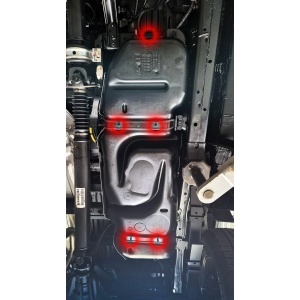Scut rezervor din aluminiu Toyota Hilux Revo (2016-2023) si Hilux (2026+) - Img 6