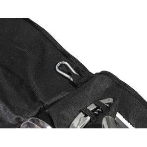 Set complet ustensile bucătărie camping & overlanding, 26 piese, cu husă suspendabilă Front Runner