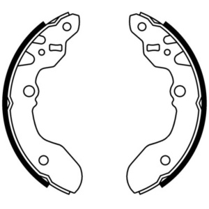 Set saboți frână spate Suzuki Samurai (1989-1995), Vitara (1988-1999) ABE