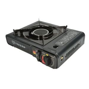 Aragaz camping portabil 2.5 kW, cu valiză de transport, Tekson