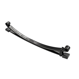 Vedere laterală a arcului lamelar parabolic Terrain Tamer, lift 50 mm, pentru Land Cruiser 40, Toyota Land Cruiser 40.