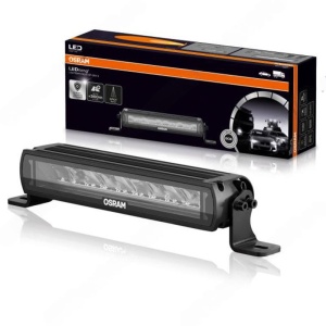 Bara LED OSRAM FX250-CB Combo Gen2 alături de ambalajul original.