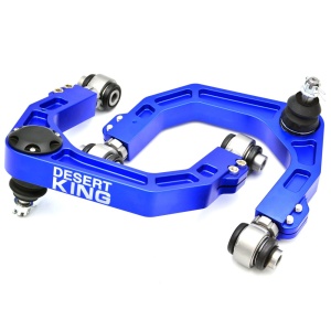 Bascule superioare reglabile din aluminiu Mitsubishi Pajero 3 și 4 (2000-2021) pentru lift +2" Desert King - Img 4