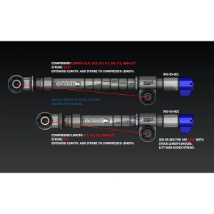 Biellete bară stabilizatoare față Apex AutoLynx Jeep Wrangler JK / JL / Gladiator JT (2007-prezent) lift 0-2" Apex - Img 2