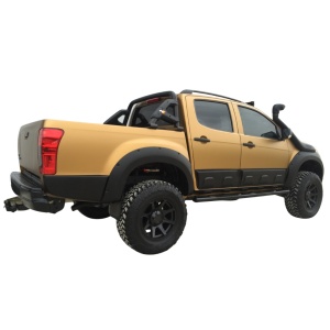 Black door trim, ABS plastic, Isuzu D-Max (2012-2020) Safari