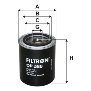 Filtru ulei Nissan Patrol 260, Y60, Y61 (1986-2004), Navara (1986-2008), Terrano (1989-2002) Filtron - Img 3