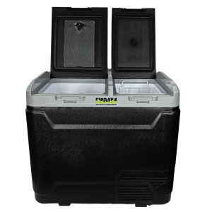 Frigider si congelator auto portabil 60 L, cu compresor, alimentare 12V/24V/220V, Bluetooth, control digital, -20°C +20°C, EMD4x4