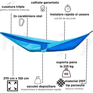 Hamac hikerjoy sky blue