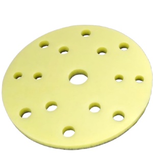 Interfata Velcro din spuma Micrum, 150 mm, 3 mm grosime, galbena, 15 gauri, 3DProducts