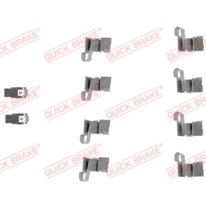 Kit accesorii plăcuțe frână față Suzuki Jimny (1998+), Samurai (1988-2004) Quick Brake - Img 2
