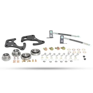 Kit conversie frâne spate cu discuri pentru Suzuki Jimny JB67/JB74 (2018-prezent), kit complet conversie tambur la disc, Pedders - Img 2