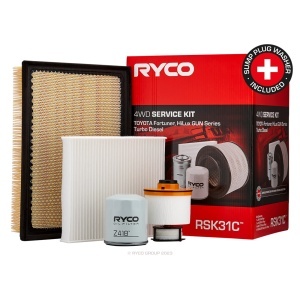 Kit Service (filtre ulei, aer, combustibil, polen) Toyota Hilux (2015-2025) Ryco RSK31C
