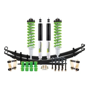 Kit suspensie complet cu amortizoare FoamCell pentru Nissan Navarra D40 (2005-2015), lift 50 mm, Ironman4x4