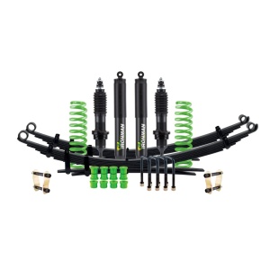 Kit suspensie complet cu amortizoare FoamCell PRO reparabile pentru Toyota Hilux REVO (2015-Prezent), lift 50 mm, certificat TUV/ABE, Ironman4x4