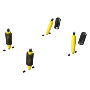 Kit suspensie complet Dacia Duster 1 și 2 (2010-2023) lift 40-50 mm amortizoare TGS Terrain Tamer