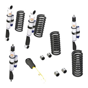 Kit suspensie complet Nissan Patrol Y60 (1987-1997) lift 50 mm amortizoare PRO cu rezervor reglabile Terrain Tamer