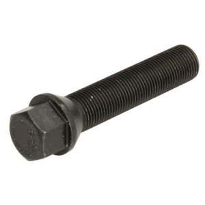 Prezon roată M14x1.25, filet 60 mm, cap conic, cheie 17, negru, Mammooth