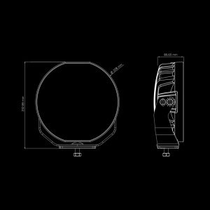 Proiector LED Siberia Skylord 9" 144W + capac proiector Strands - Img 9