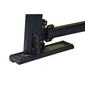 Rollbar ajustabil aluminiu, negru