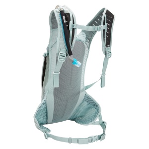 Vedere din spate a rucsacului Thule Vital Bike 8L, evidențiind sistemul de ventilație.