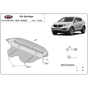 Scut auto metalic Kia
