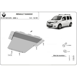 Scut auto metalic Renault