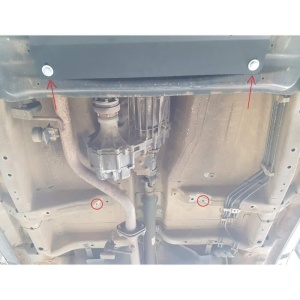 Scut cutie de viteza si diferential Suzuki Grand Vitara 2 (2005 - 2019), grosime 3 mm, vopsit in camp electrostatic