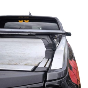 Set bare transversale compatibil cu închideri de benă cu șine T-Slot, 150 cm, gri, încărcare maximă 75 kg/bară S-Dizayn