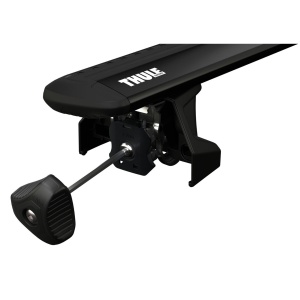 Set bare transversale Land Rover Defender 90/110/130 5 usi SUV (2020+) Thule Evo Fixpoint Wingbar Evo Black - Img 4