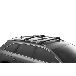 Set bare transversale Skoda Octavia (2007-2013) Thule Edge Raised Rail Wingbar Edge Black