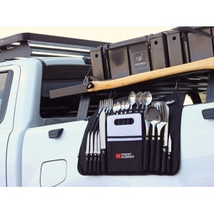 Set complet ustensile bucătărie camping & overlanding, 26 piese, cu husă suspendabilă Front Runner
