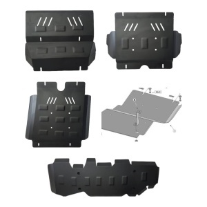 Set scuturi metalice Toyota Hilux Invincible (2021-2023): motor, radiator, cutie de viteze, diferențial, reductor și rezervor