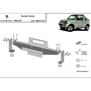 Suport troliu dedicat Suzuki Jimny (1998-2018)